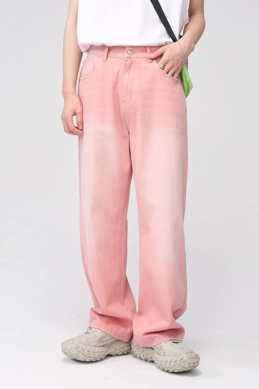 Premium Pocketed Baggy Jeans - Japanese Denim Quality