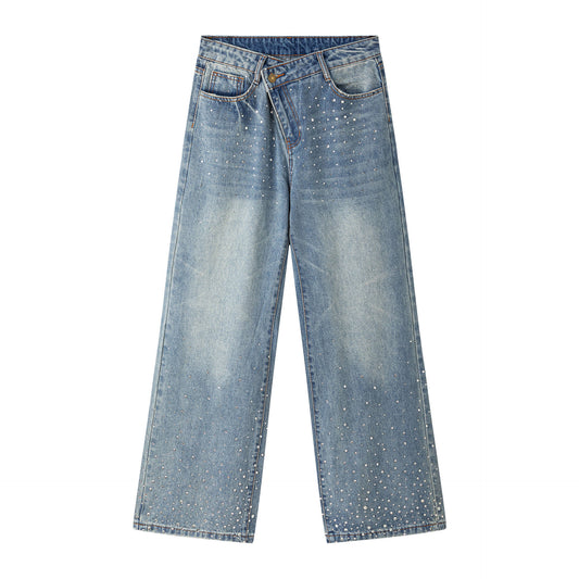 Premium Straight Leg Jeans - Vintage Casual Pants