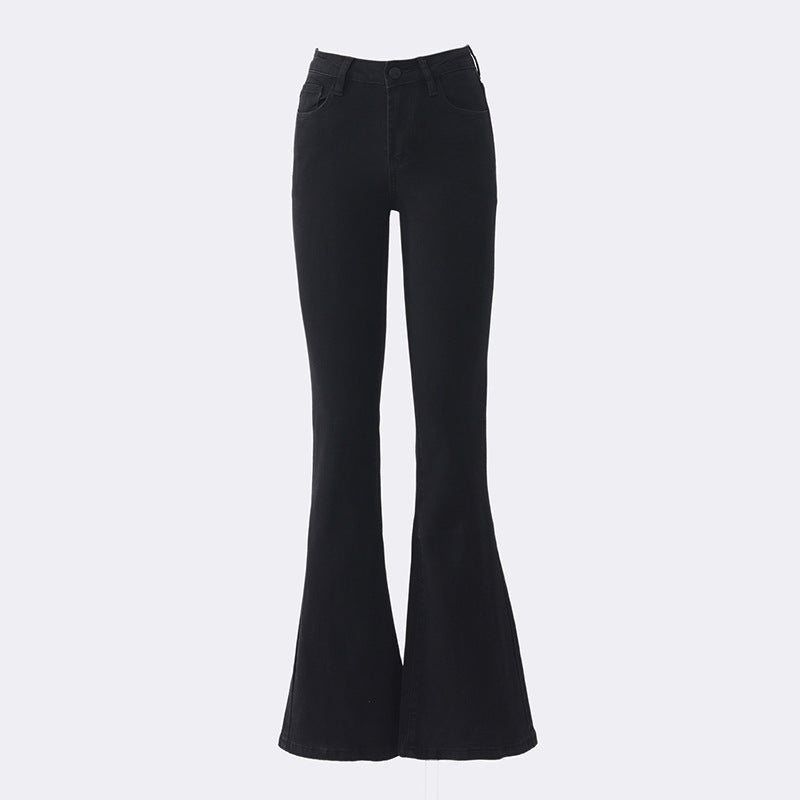 Women's Flared Jeans High Waist Slimming Ankle-Length Pants