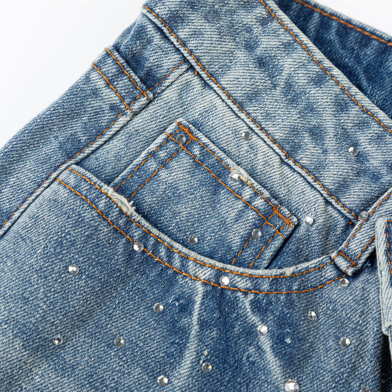 Premium Straight Leg Jeans - Vintage Casual Pants