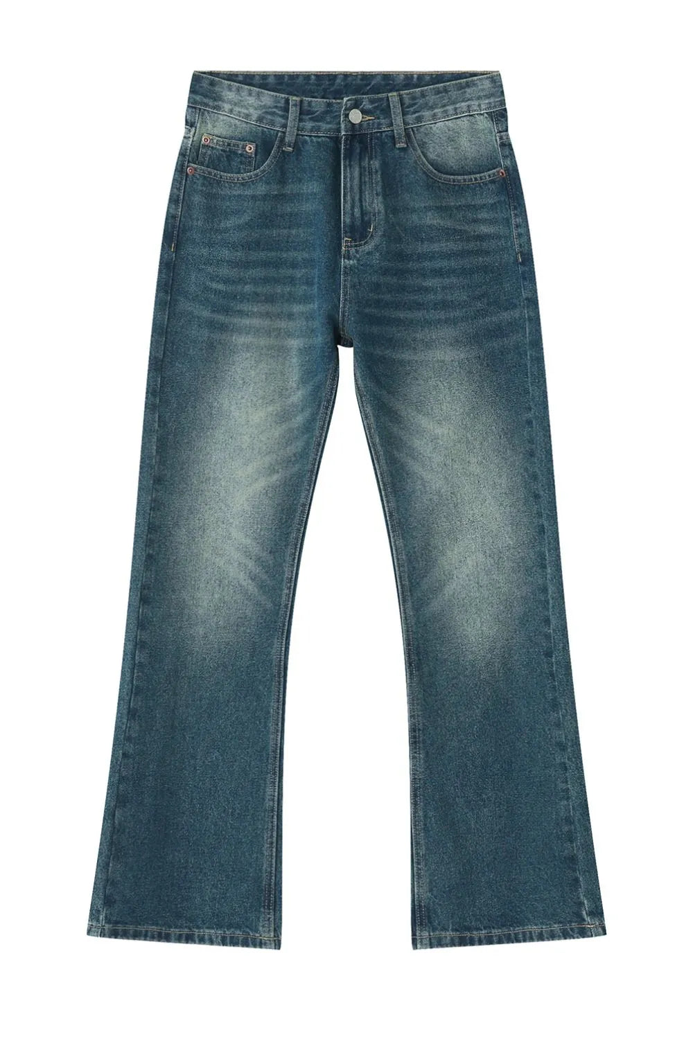 Premium Straight Leg Jeans with Pockets - Japanese Denim