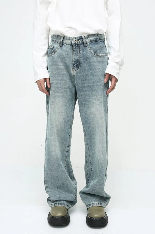 Premium Mid Rise Jeans with Pockets