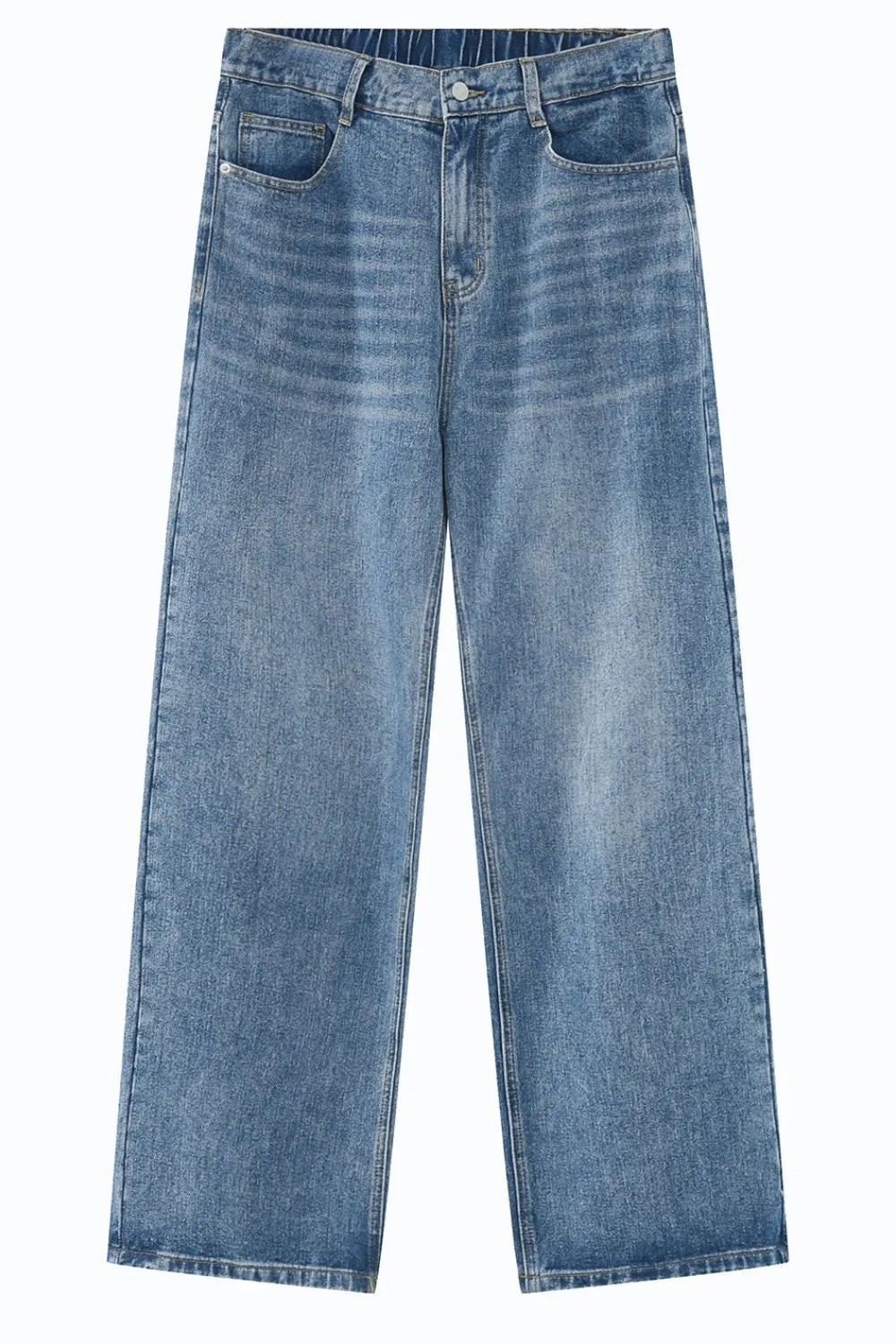 Premium Baggy Jeans with Pockets - Japanese Denim