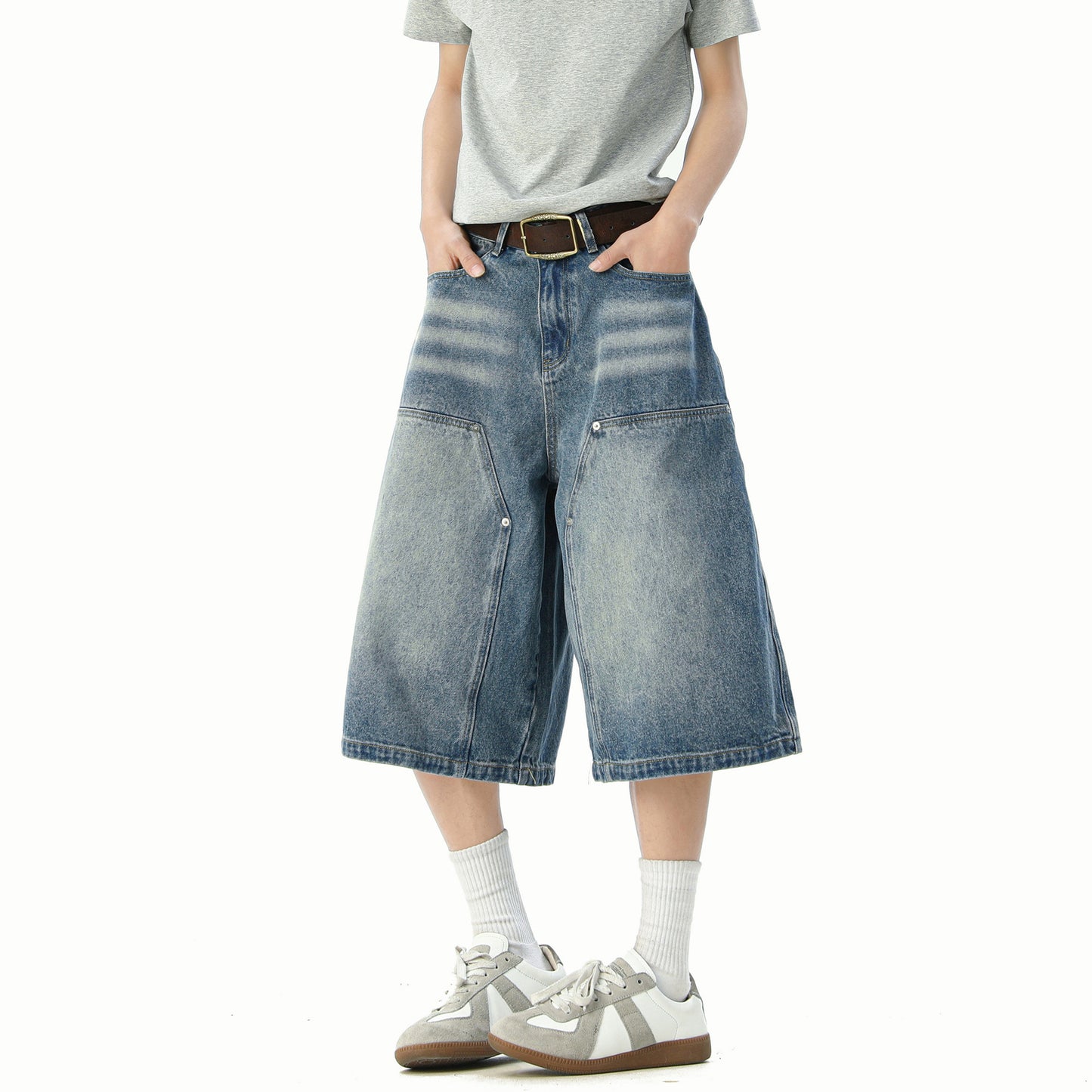 Premium Denim Shorts for Men and Women - Spring Summer Collection