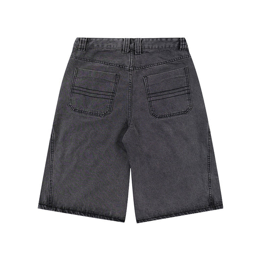 Premium Washed Ripped Denim Shorts for Street Style