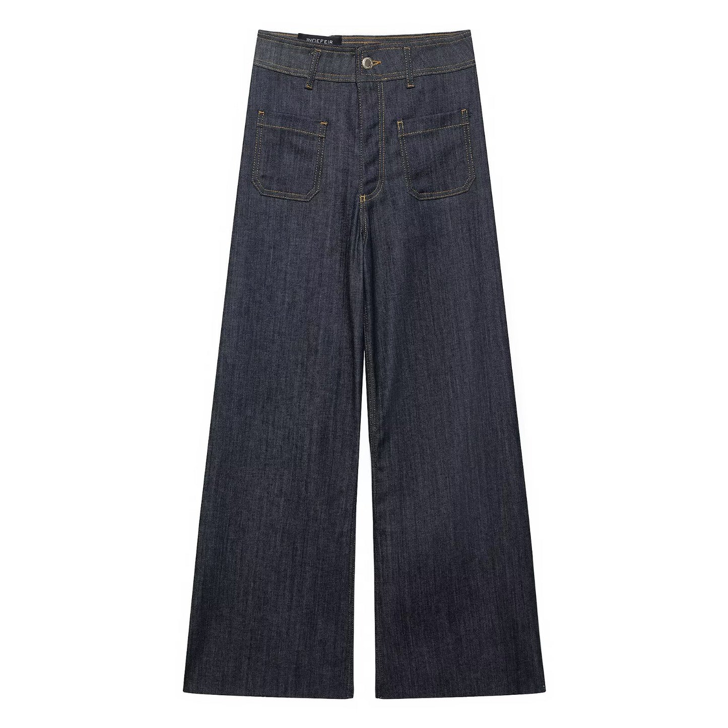 High Waist Wide Leg Jeans for Women - Fashionable & Versatile