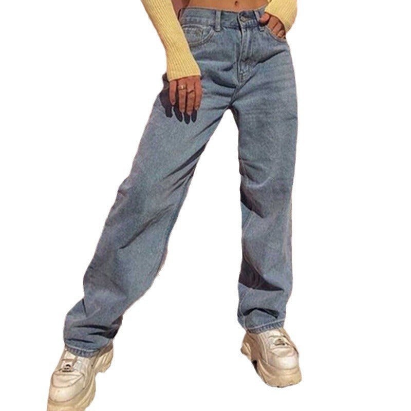 Premium Wide Leg Jeans for Women - Luxury Japanese Denim