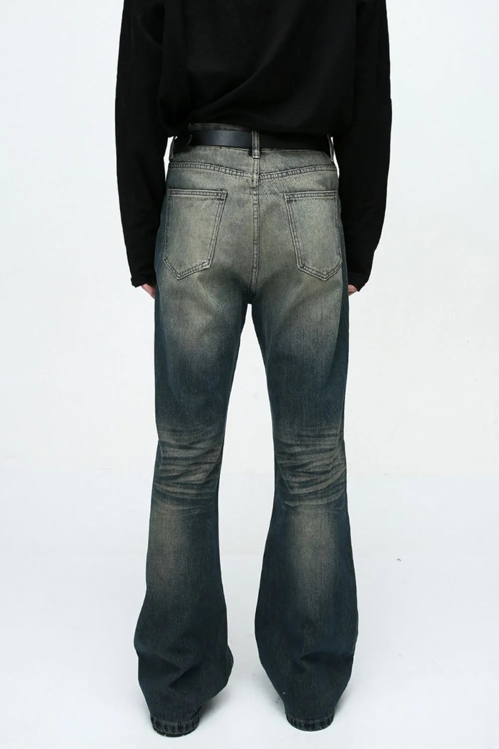 Premium Bootcut Jeans with Pockets - Japanese Denim