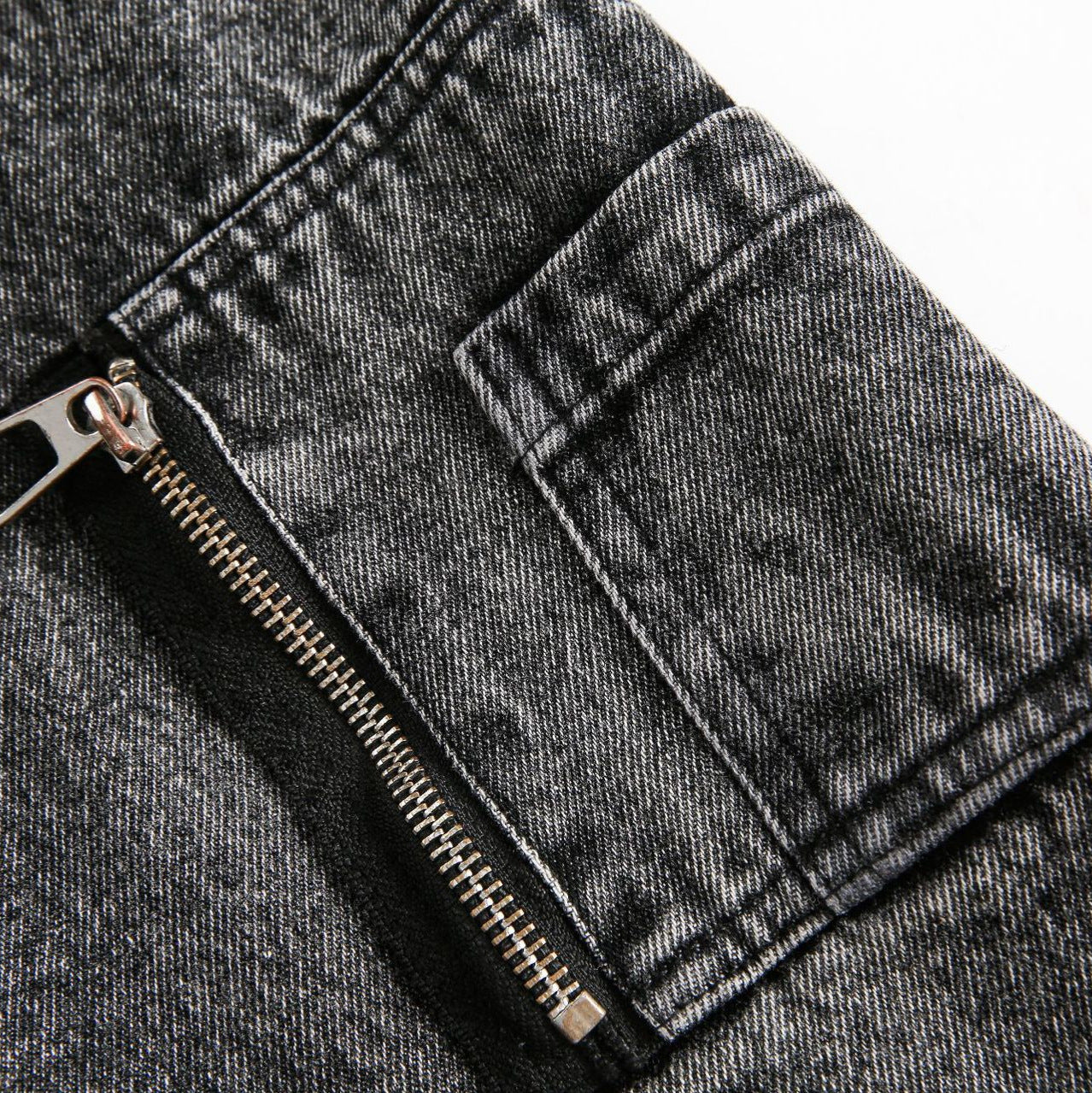 Street Style Workwear Short Denim Jacket