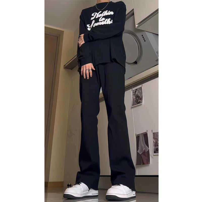 Cement Smoke Grey Elastic Jeans for Men