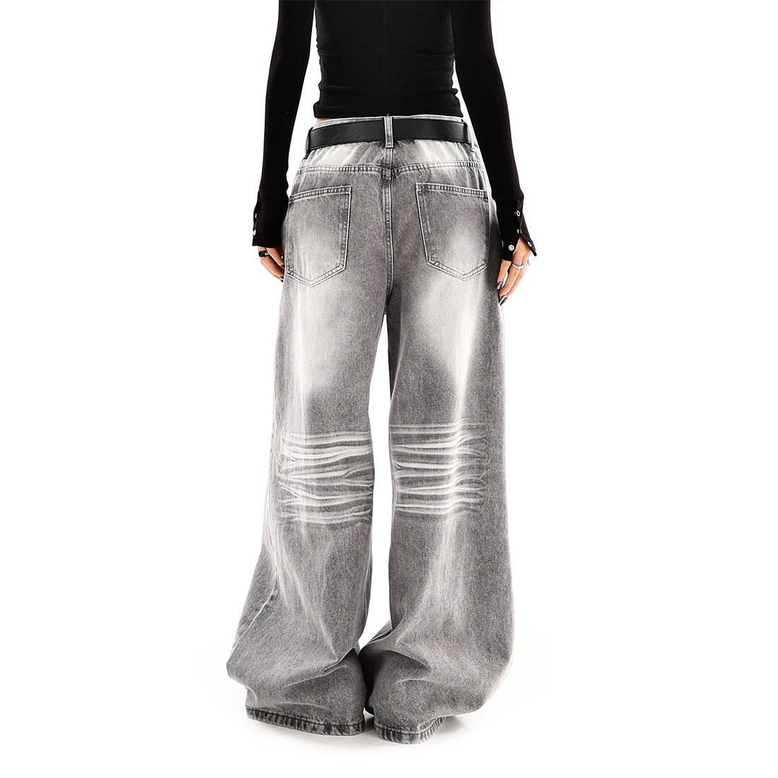 Summer Loose Slimming Straight Leg Floor Pants