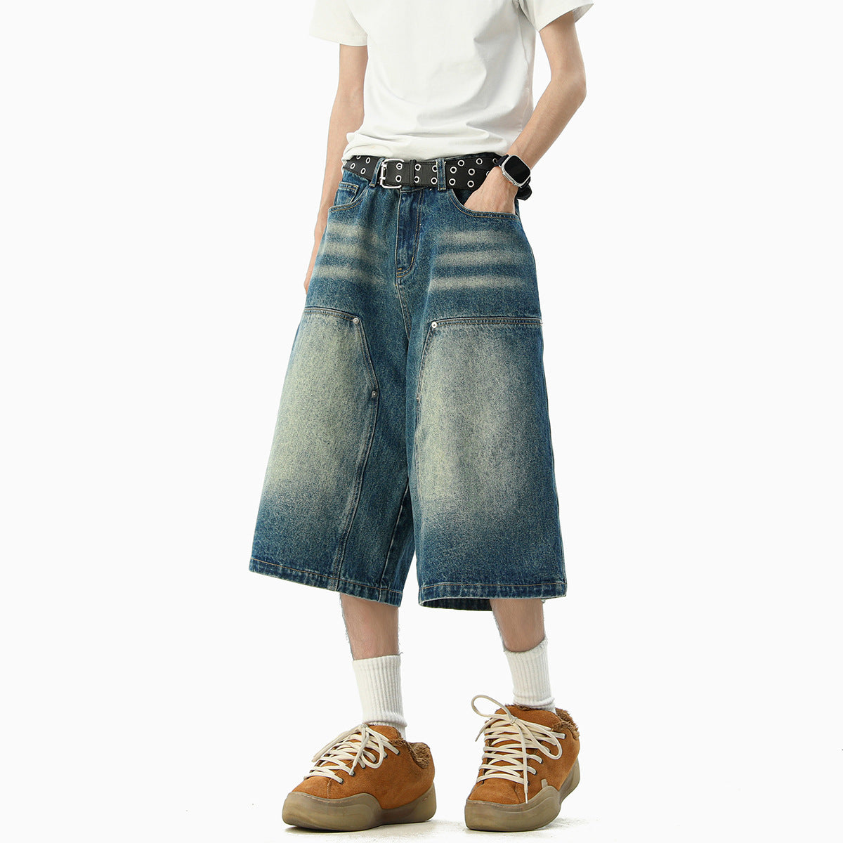 Premium Denim Shorts for Men and Women - Spring Summer Collection