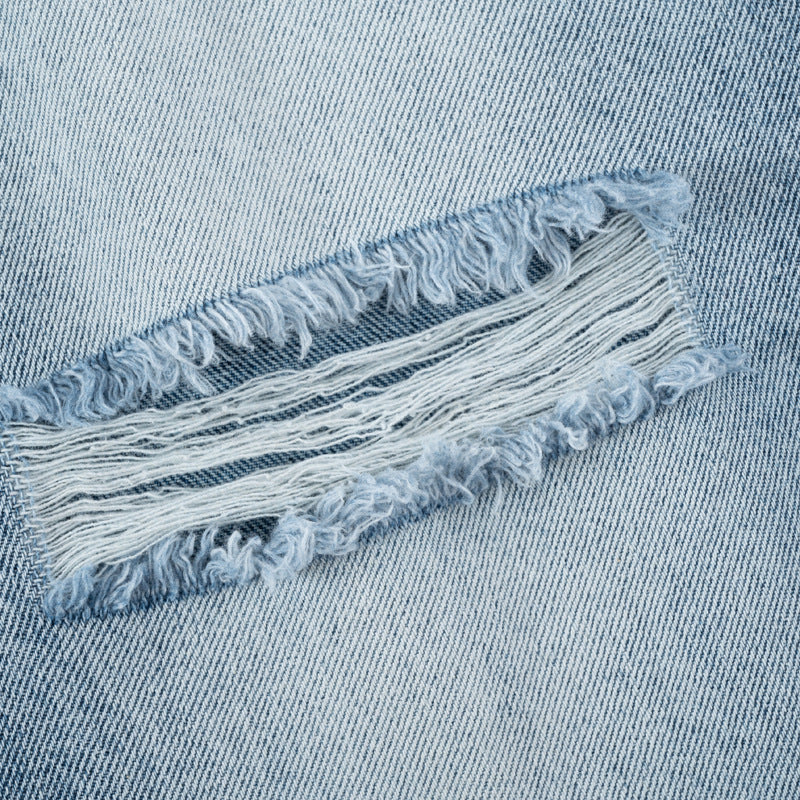 High Street Unique Design Casual Loose Straight Leg Long Pants