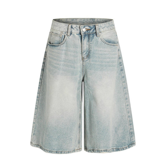 Premium Japanese Denim Cowboy Shorts and Cropped Pants