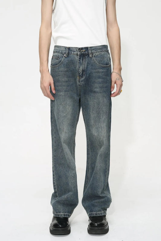 Mid Rise Jeans with Pockets - Premium Japanese Denim