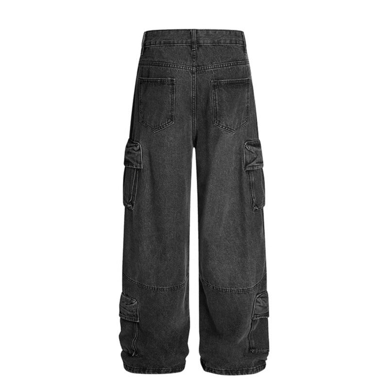Heavy Industry Multi Pocket Workwear Jeans
