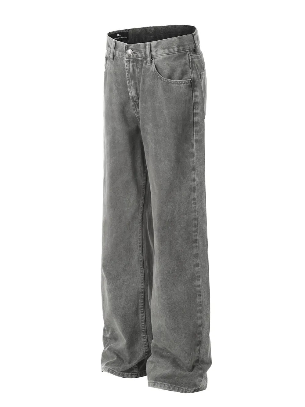 Men's Straight Leg Jeans with Pockets - Premium Japanese Denim