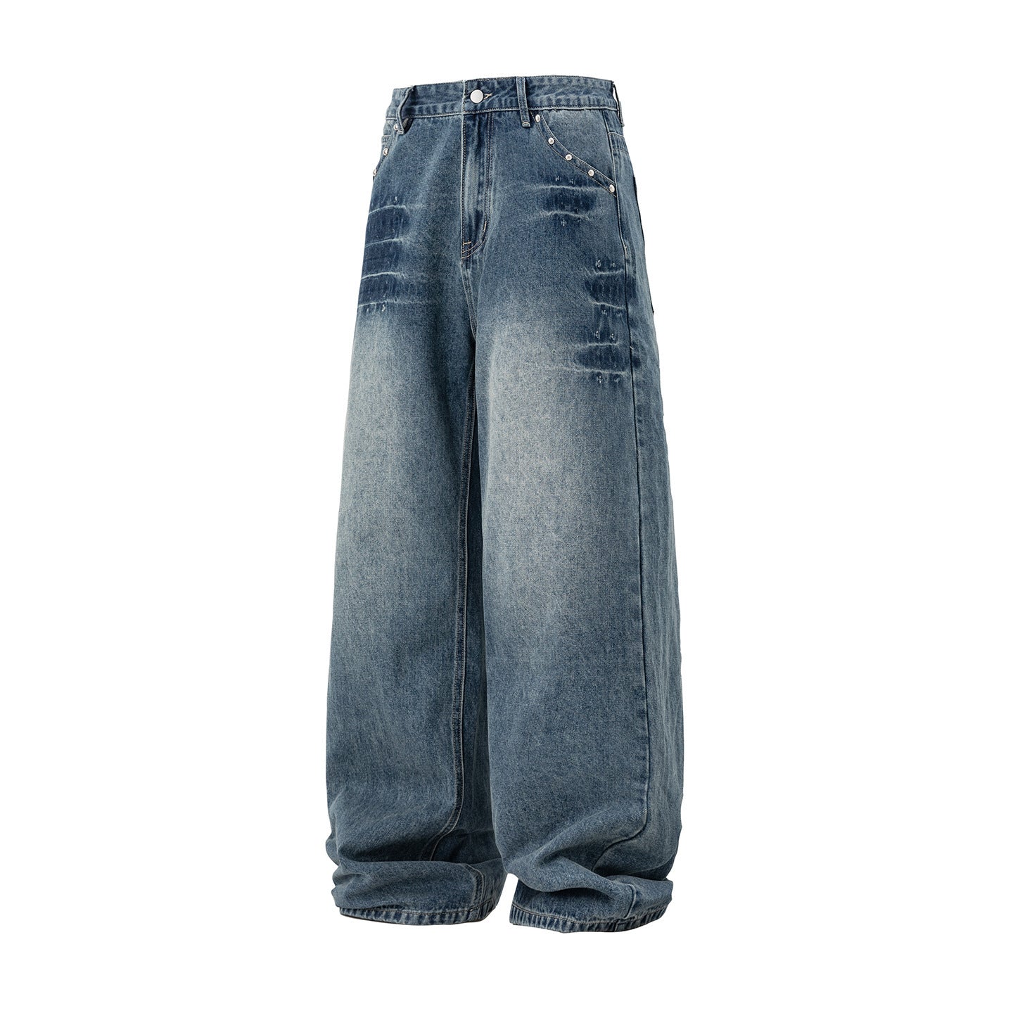 Men's Straight Leg Jeans - Premium Long Pants