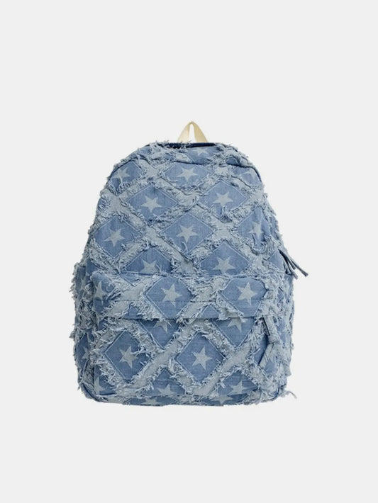 Stylish Premium Japanese Denim Backpack