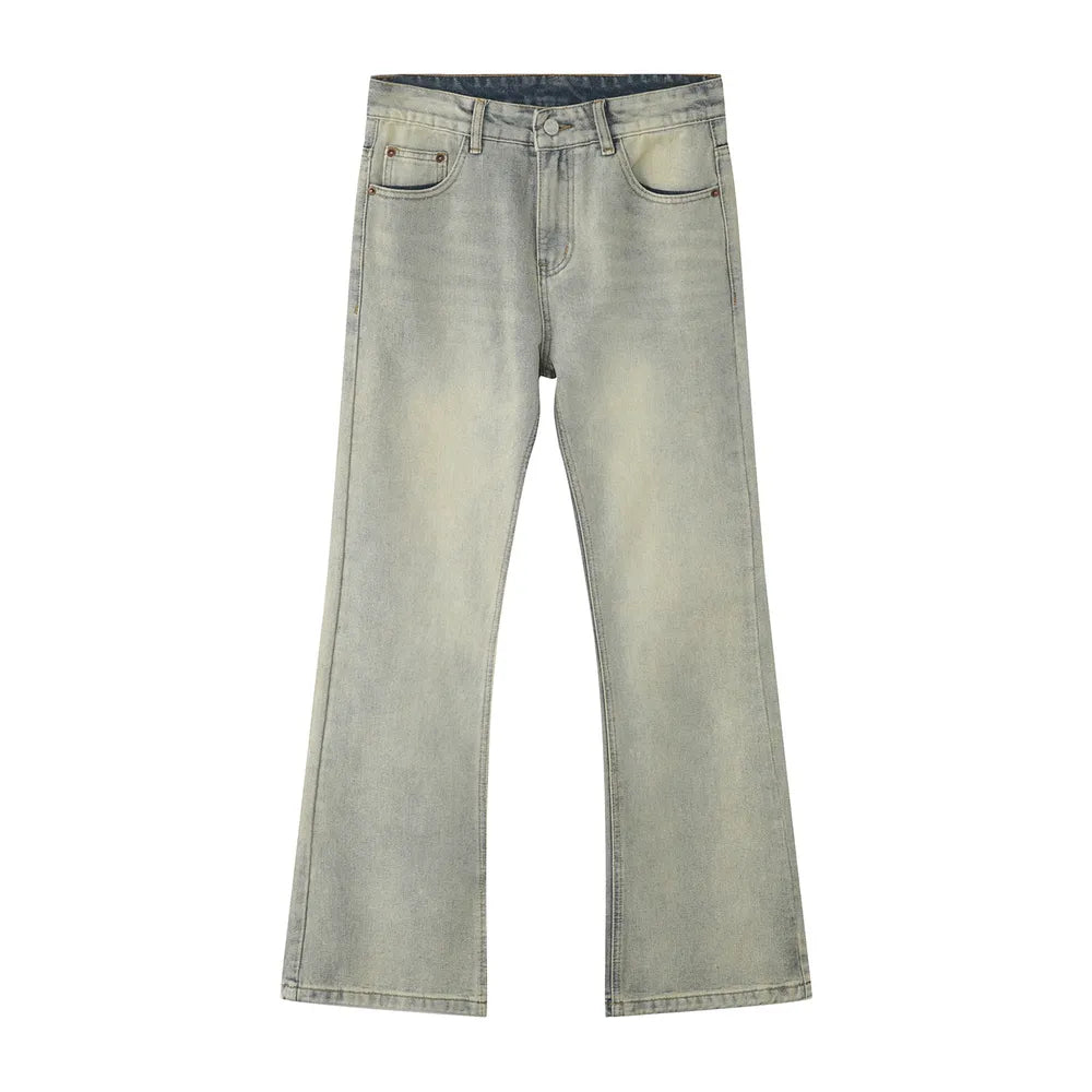 Premium Straight Leg Jeans with Pockets - Japanese Denim