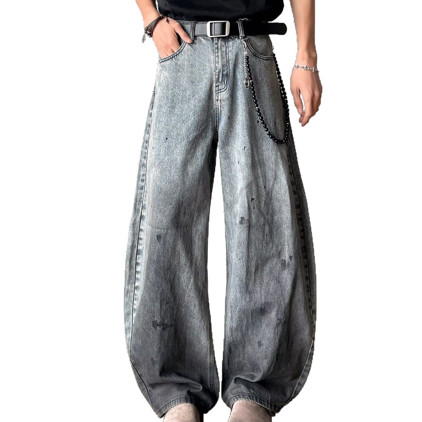 High Street Loose Wide Leg Vintage Baggy Pants