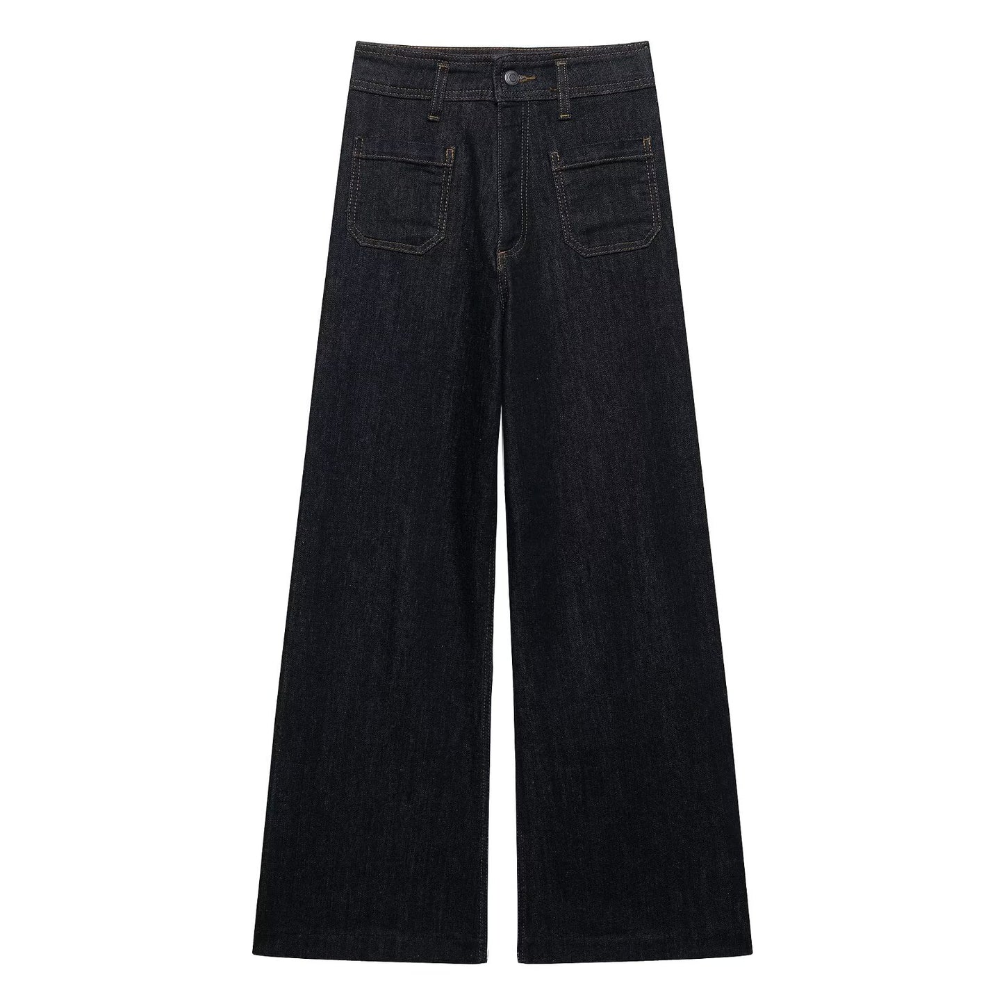 High Waist Wide Leg Jeans for Women - Fashionable & Versatile