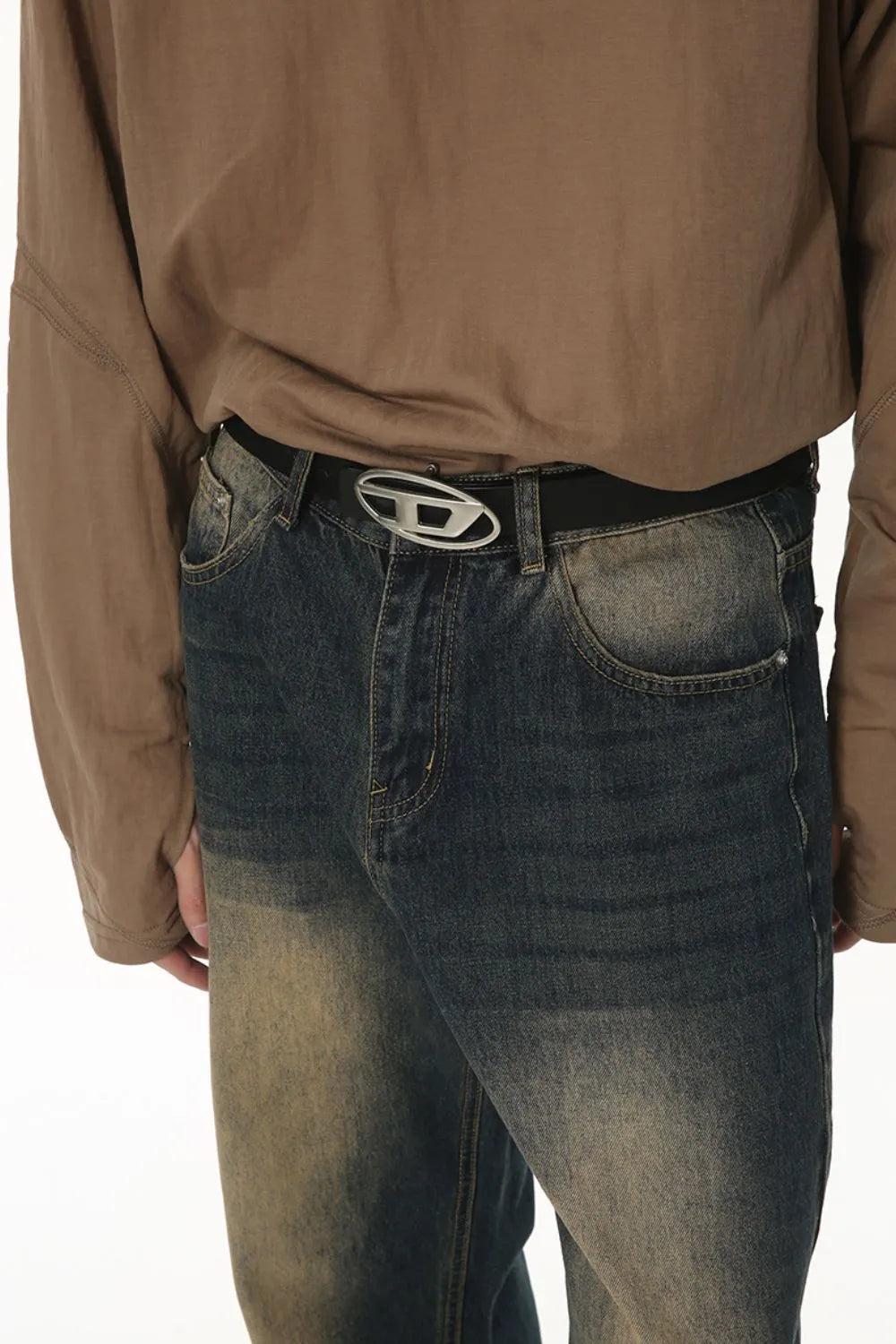 Mid Rise Jeans with Pockets - Premium Japanese Denim