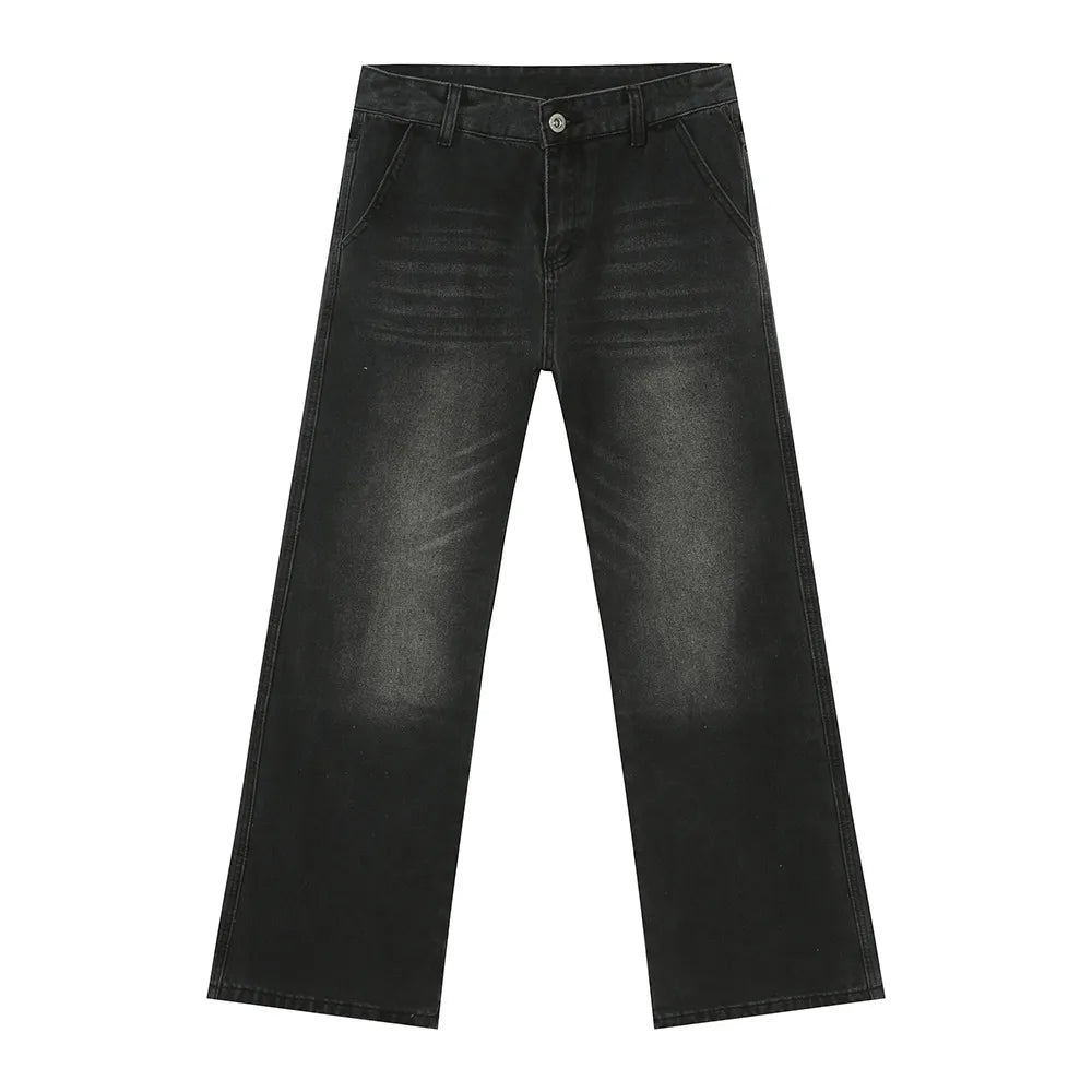 Mid Rise Jeans with Pockets - Premium Japanese Denim