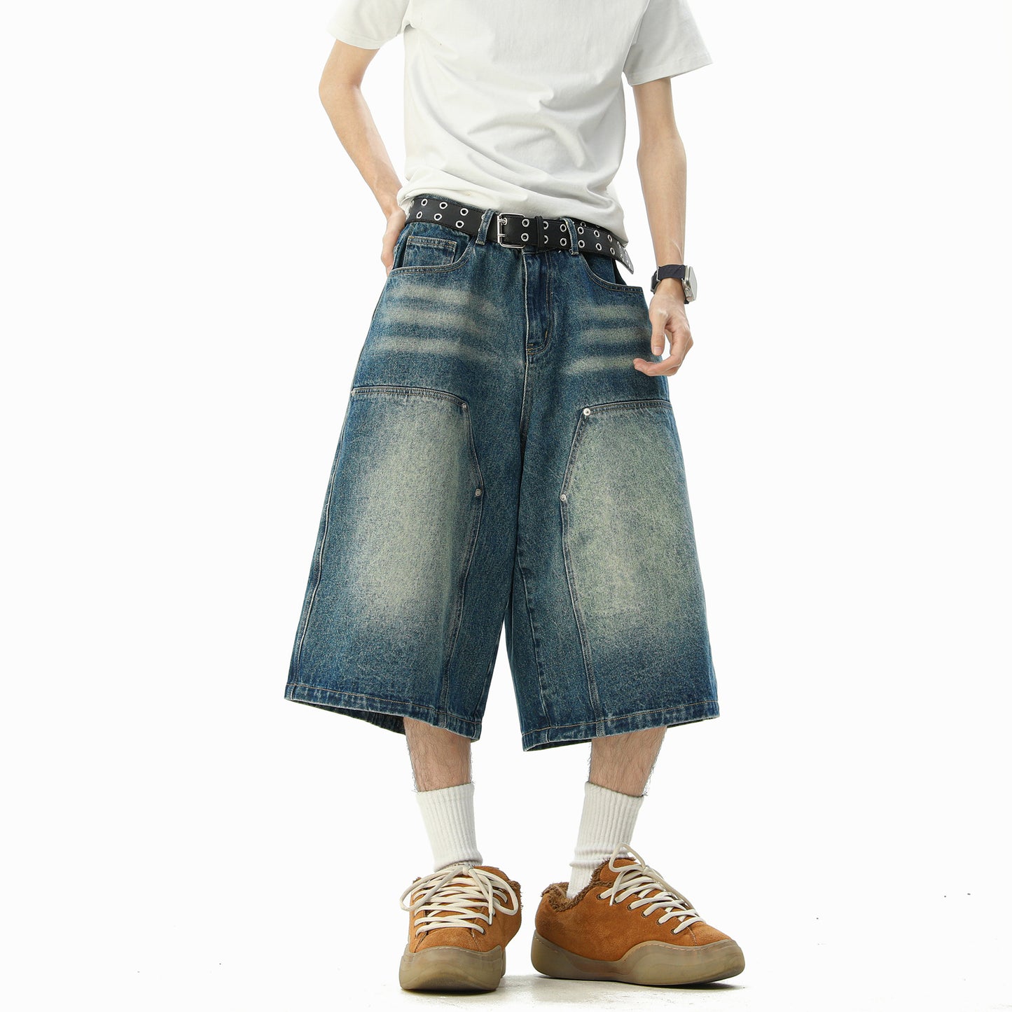 Premium Denim Shorts for Men and Women - Spring Summer Collection