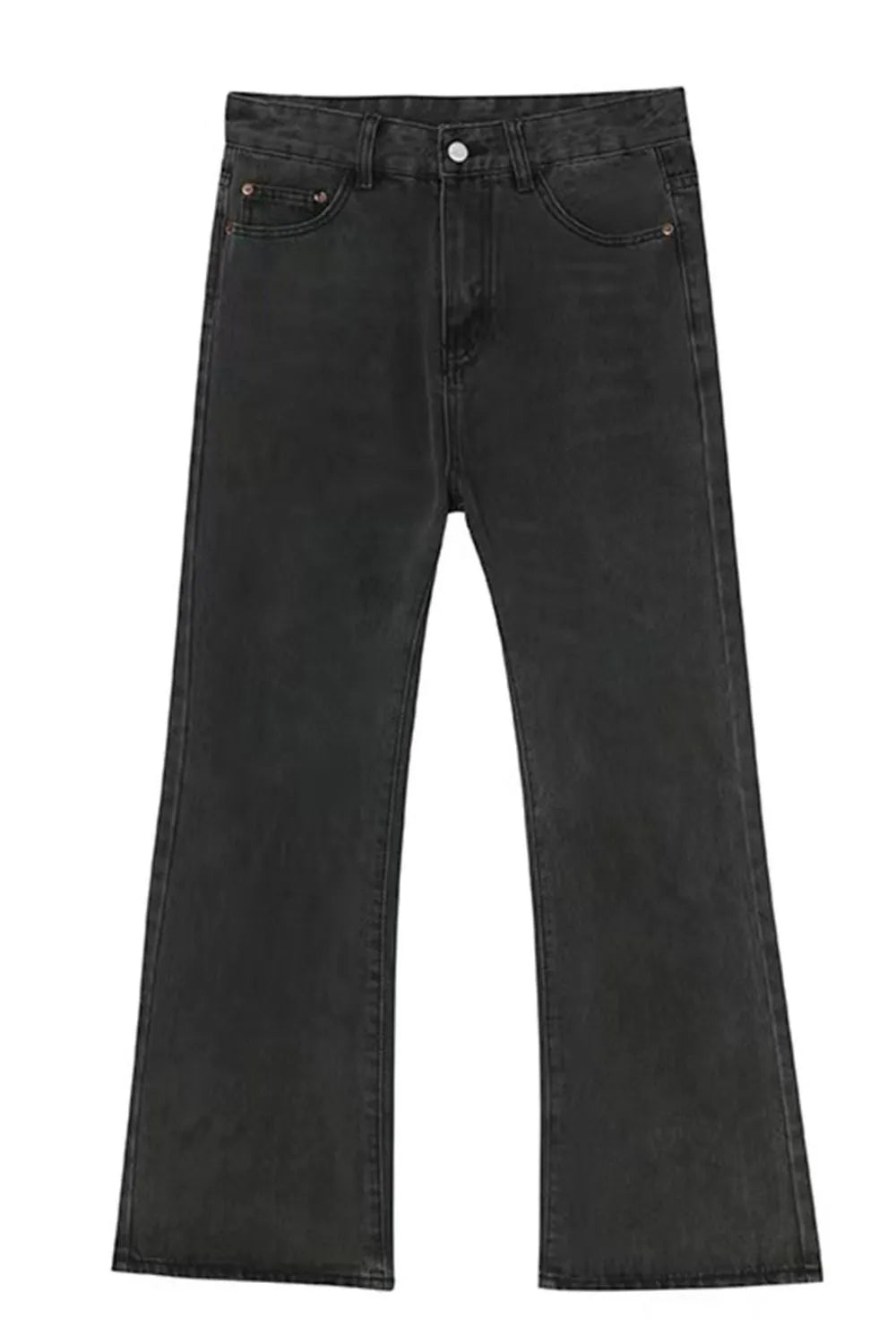 Mid Rise Jeans with Pockets - Premium Japanese Denim