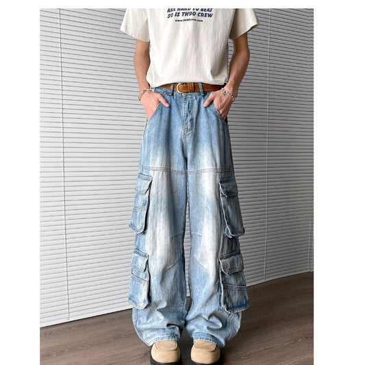Summer Loose Fitting Wide Leg Pants for Men